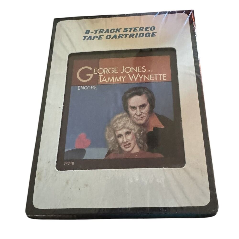 George Jones‎ Tammy Wynette SEALED Encore 8 Track Love In The Meantime Country